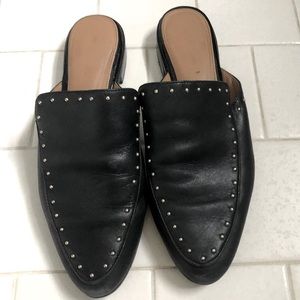 Calvin Klein slip on loafers with studs